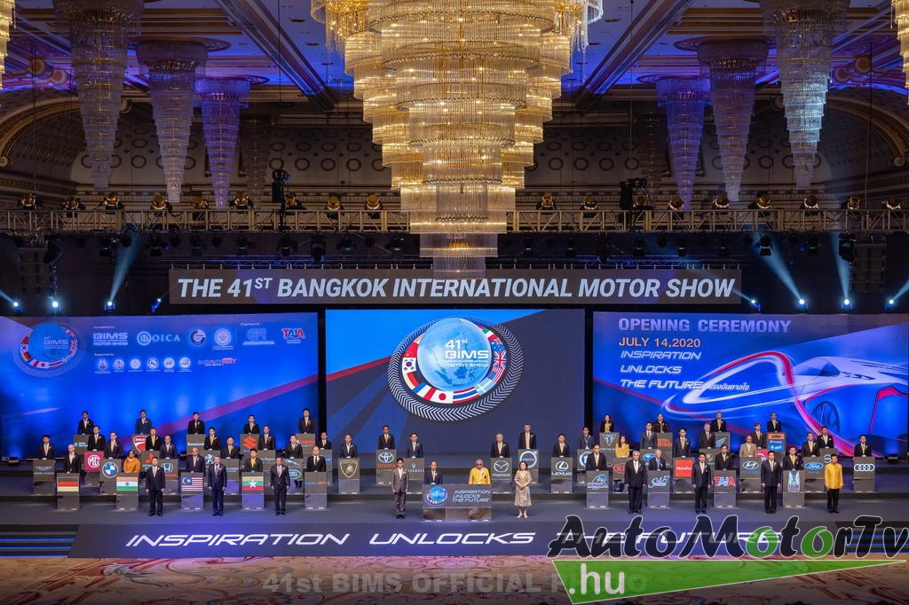 Elrajtolt a 41. Bangkok International Motor Show