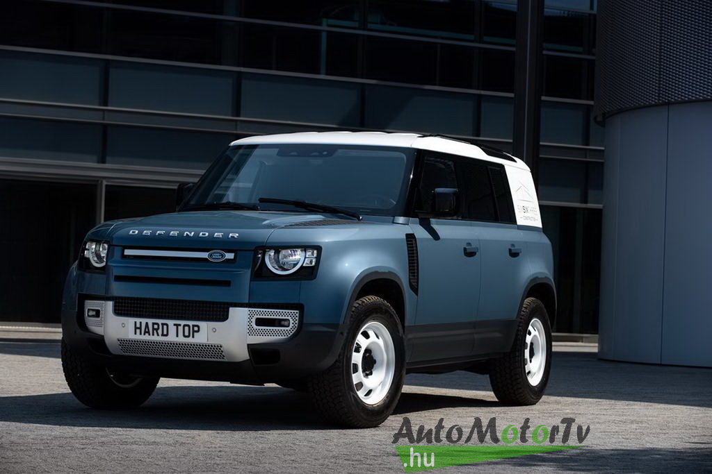 A LAND ROVER DEFENDER MUNKÁBA ÁLL ‘HARD TOP’ NÉVEN