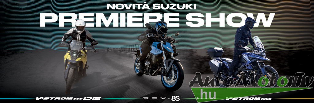 A Suzuki 2023 újdonságai: a GSX-8S és a V-Strom 800DE lesz a Première Show főszereplője