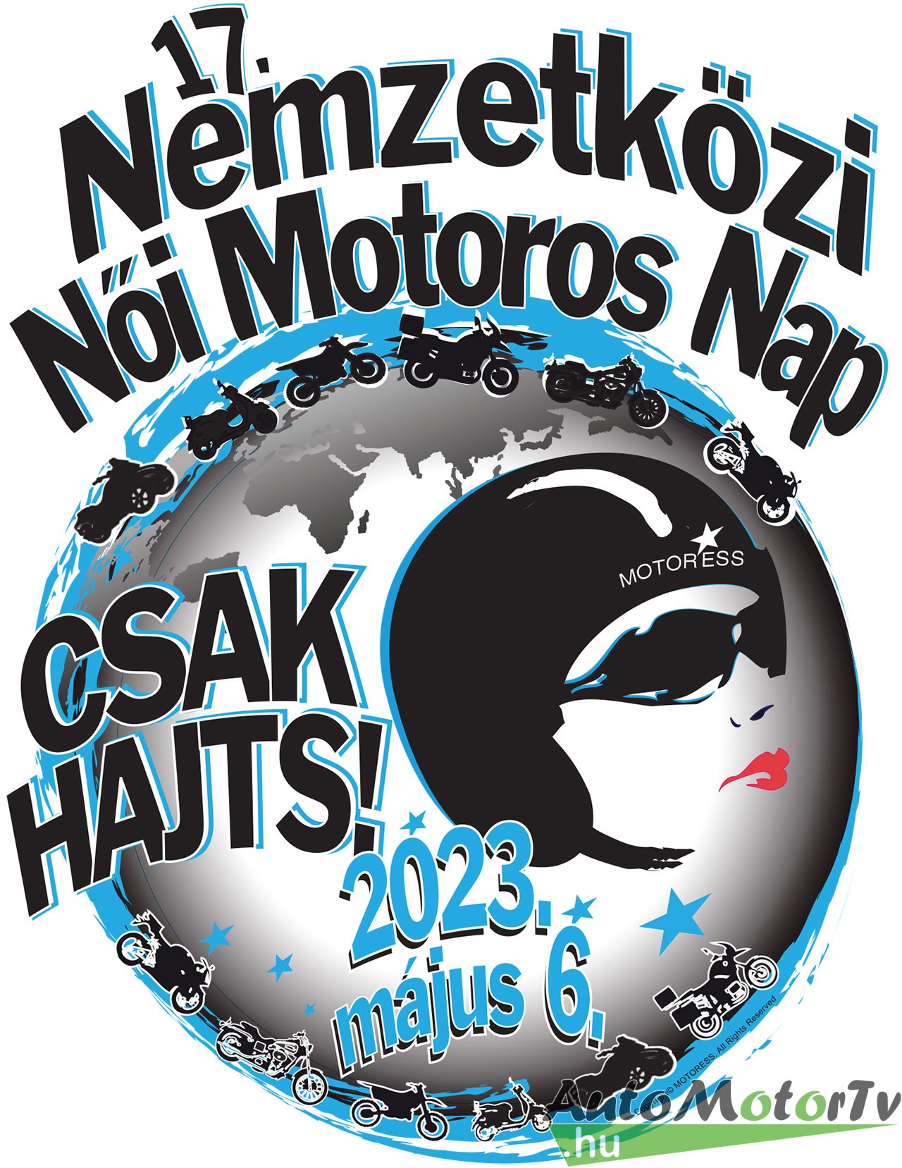 Motorozz velünk a 17. Nemzetközi Női Motoros Napon!