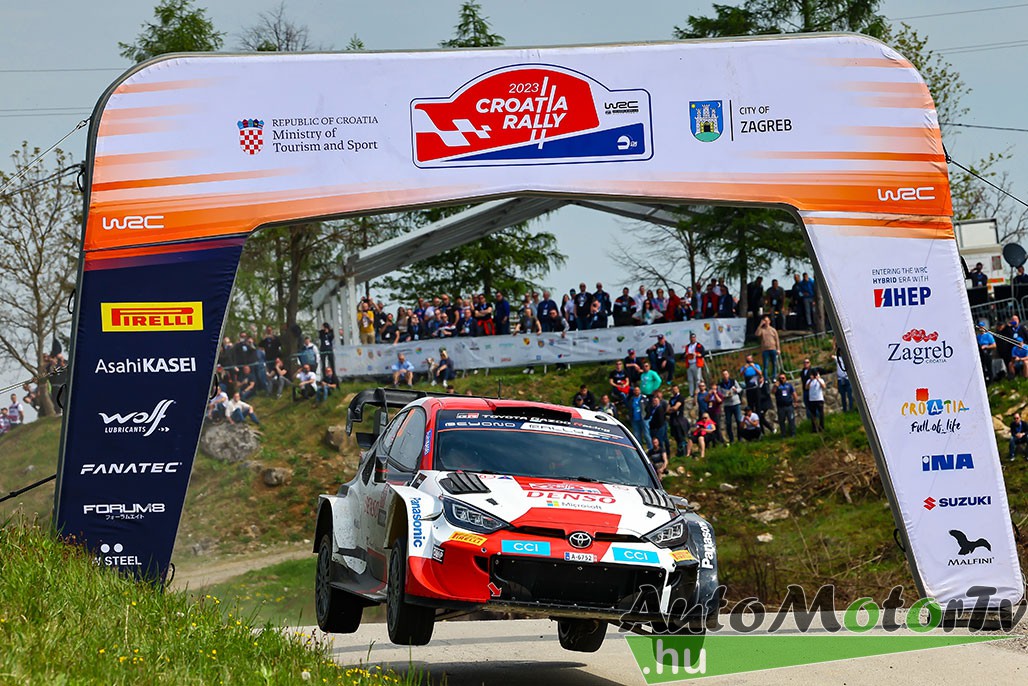 Toyota diadal született a Horvát Rallyn