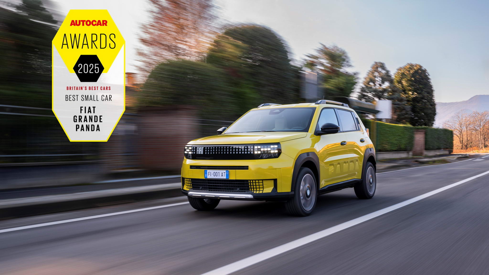 A Fiat Grande Panda a „Legjobb Kisautó” díjat nyerte el a rangos 2025-ös Autocar Awards díjátadón.