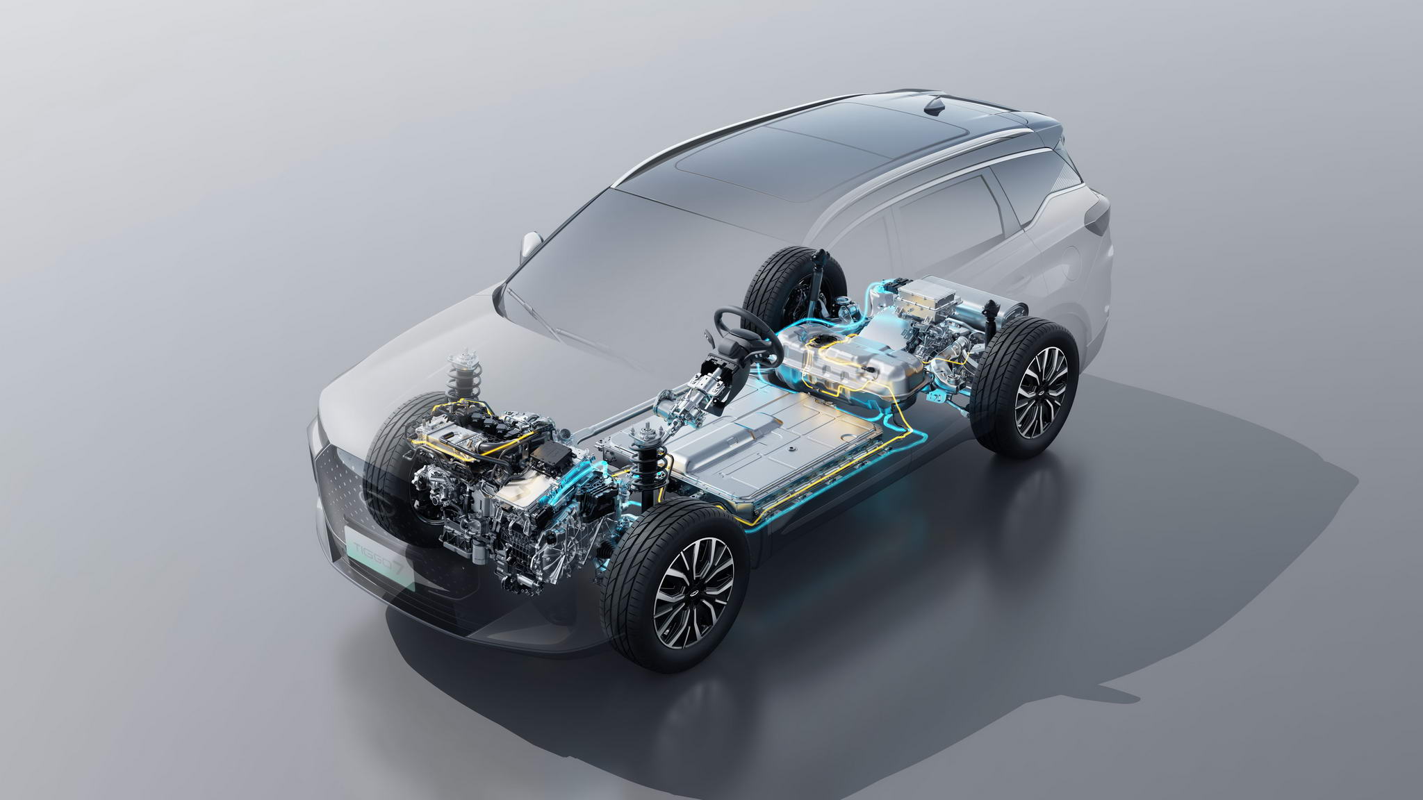 Chery Tiggo 7 Chery Super Hybrid rendszer